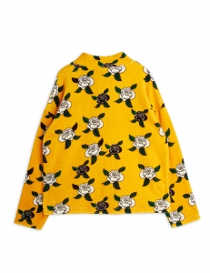 Preview: MINI RODINI Sweater Roses - gelb